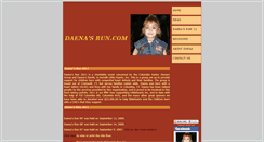 Desktop Screenshot of daenasrun.com